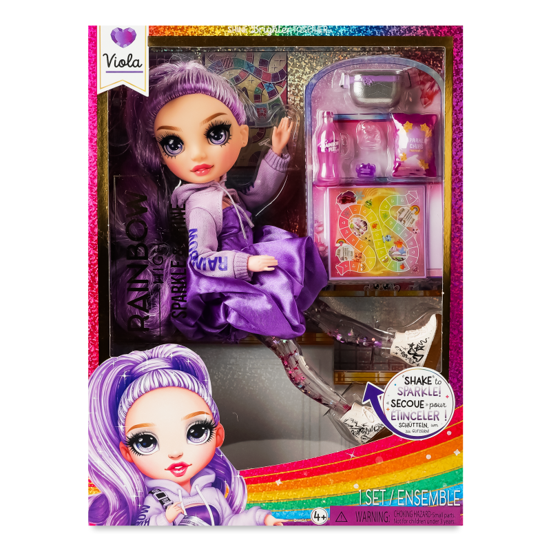 Іграшка Лялька Sparkle&Shine Віола з аксесуарами Rainbow High