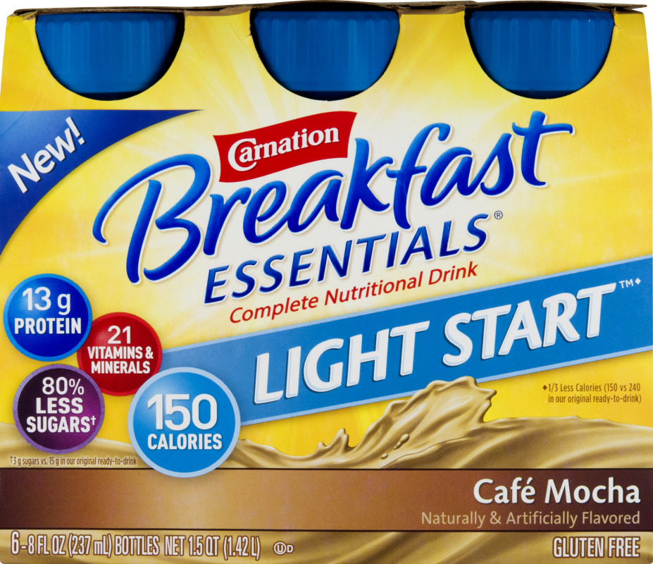 Carnation Breakfast Essentials Light Start Complete Nutritional Drink