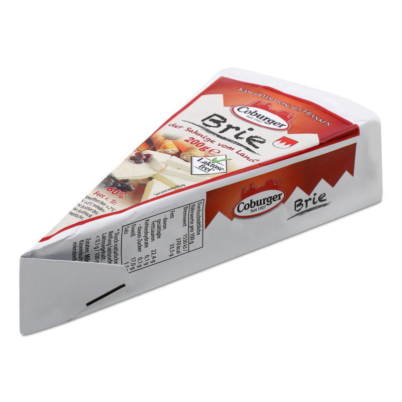 Сир м”який Брі 60% 200г Кобургер
