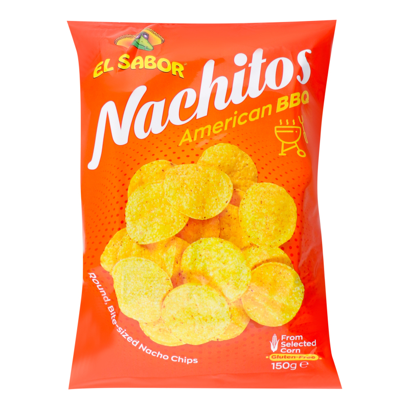 Чипси кукурудзяні Американський барбекю Nachitos El Sabor м/у