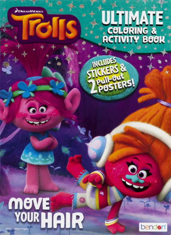 DreamWorks Trolls Ultimate Coloring & Activity Book DreamWorks ...