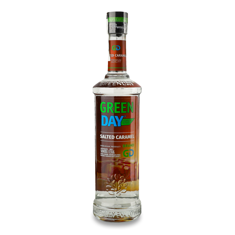 Горілка Salted Caramel 37,5% 0,5л Green Day