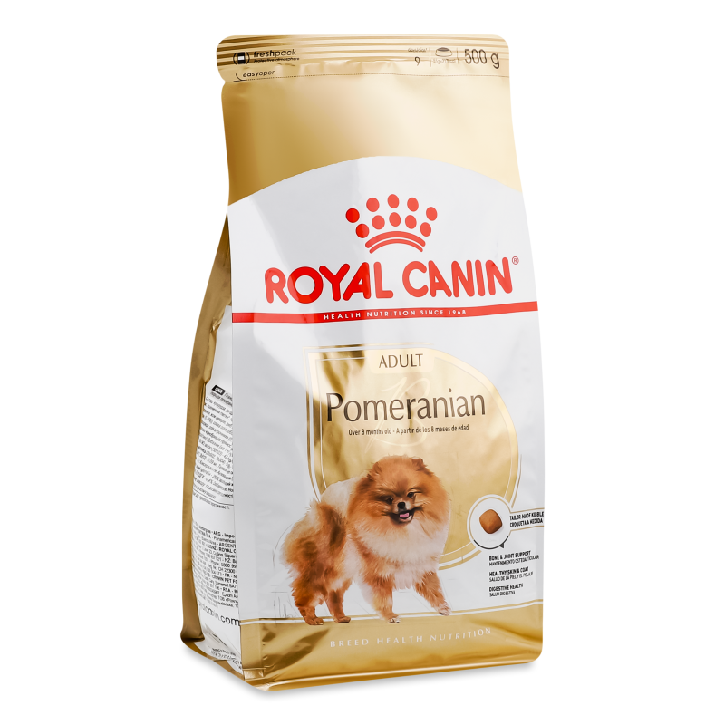 Корм д/дорослих померанських шпіців сухий 500г Роял Канін