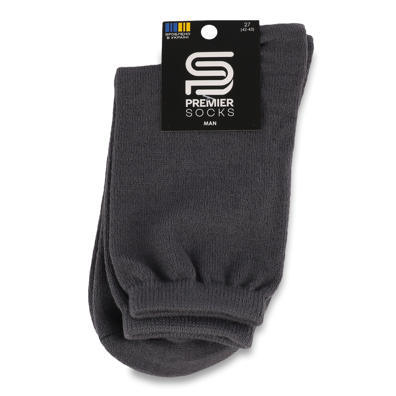 Шкарпетки чоловічі напіввовна р.27 Premier Socks