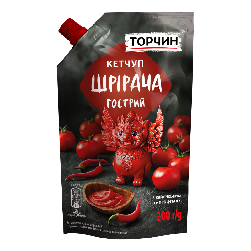 さっちんページ Кетчуп пастеризованный Шрирача острый Торчин д/п 200г Торчин