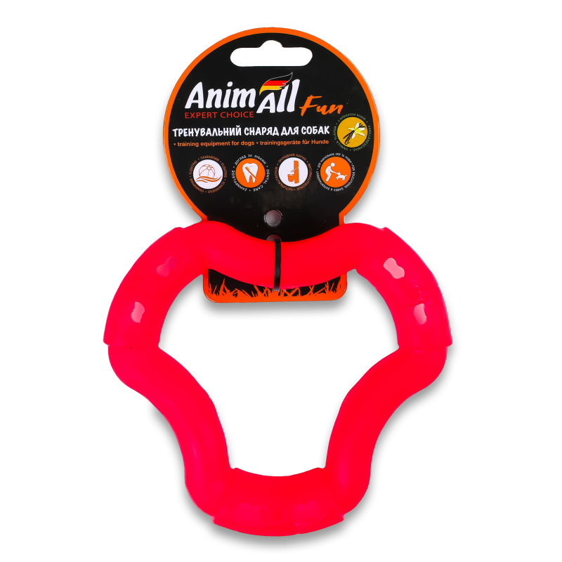 Іграшка д/собак Кільце 6сторін 15см в асортименті ЕнімАлл Фан