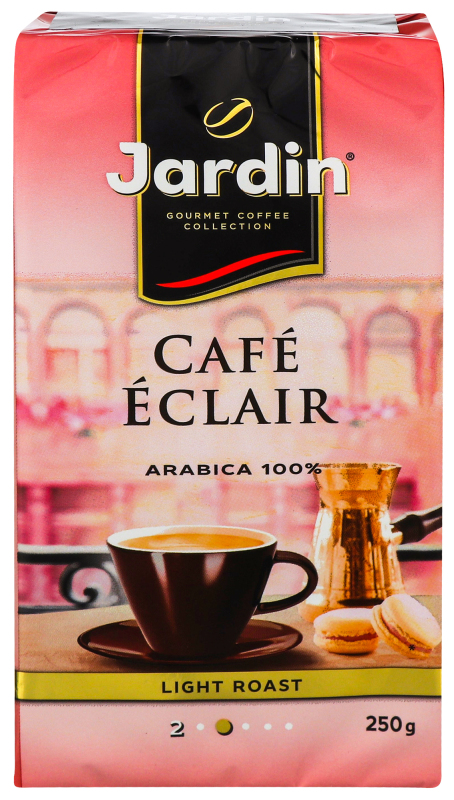 Кофе натуральный молотый Cafe Eclair Jardin м/у 250г Jardin ...
