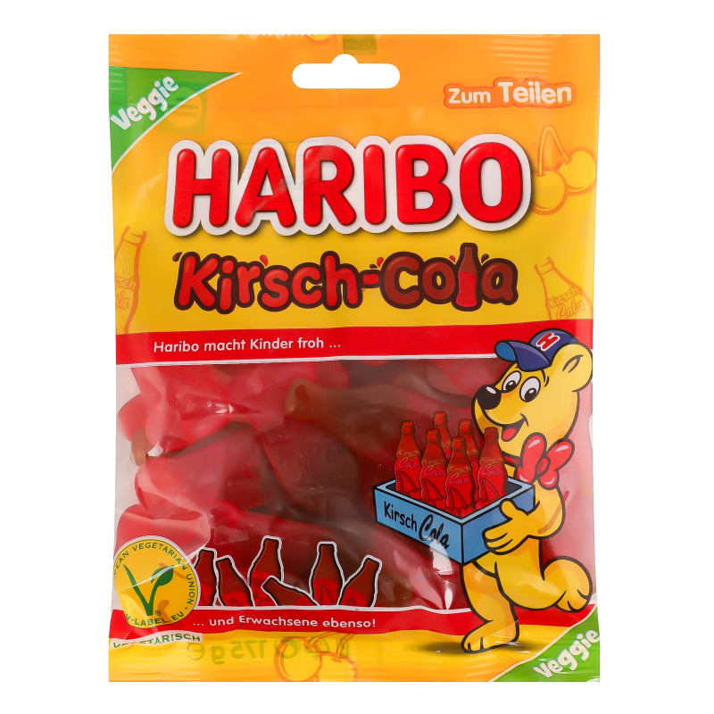Цукерки желейні Kirsch-сola Haribo м/у