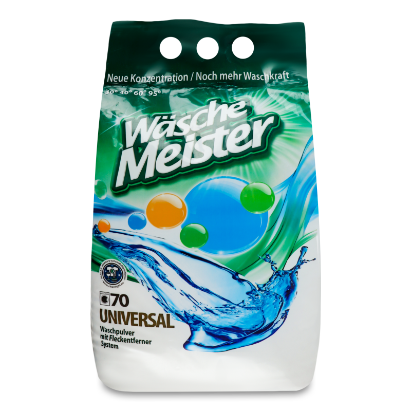 Порошок пральний Universal 5,25кг Wasche Meister