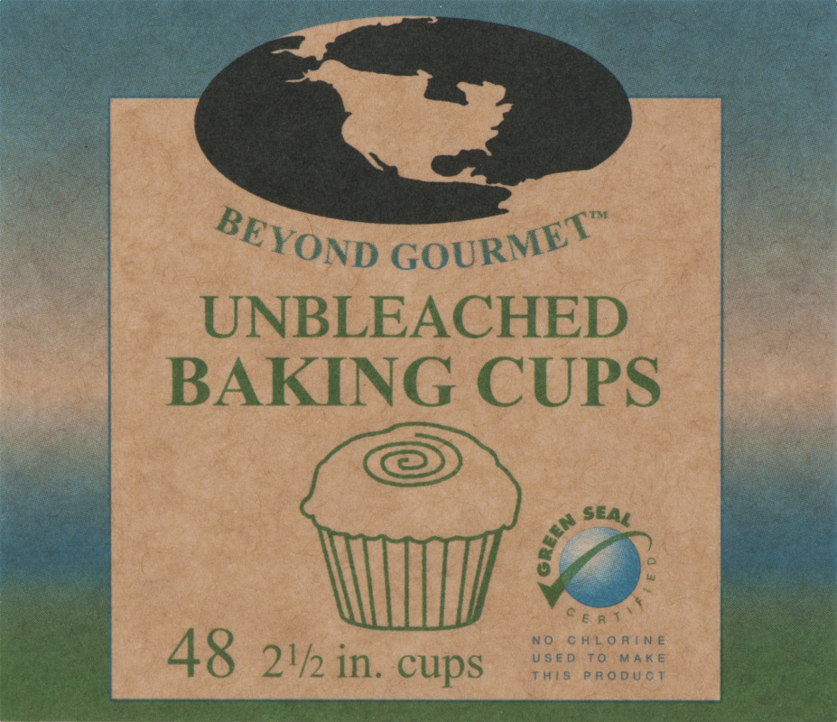 Beyond gourmet unbleached baking cups - 48 ct (770877009306)