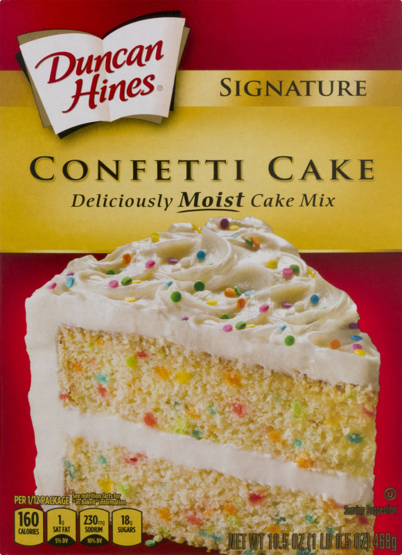 Duncan Hines Signature Cake Mix Confetti Cake Duncan Hines(644209414505