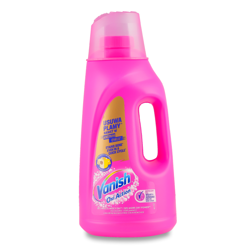Засіб д/видалення плям Oxi Action Pink рідкий 2л Vanish