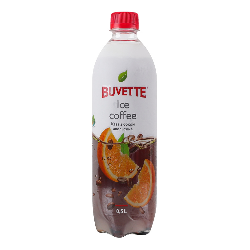 Напій безалкогольний соковмісний негазований Кава з соком апельсина Ice coffee Buvette п/пл