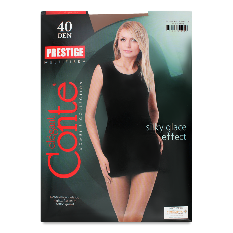 Колготи жіночі Престиж бронз 40ден р.2 Конте елегант