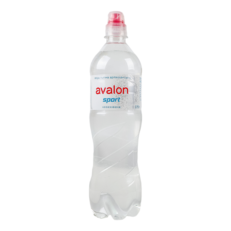 Вода питьевая артезианская негазированная Sport Avalon п/бут 0.75л