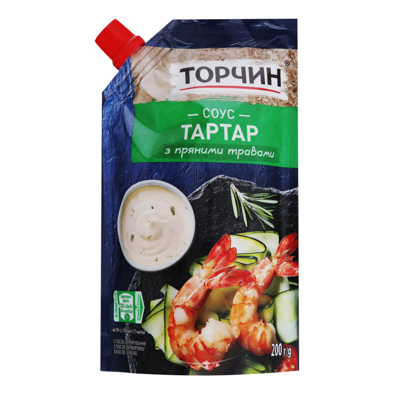 Соус майонезный торчин тар-тар, 200мл м/у (4820001314465)