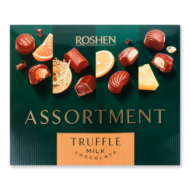 Цукерки Assortment Truffle Collection 148г Roshen