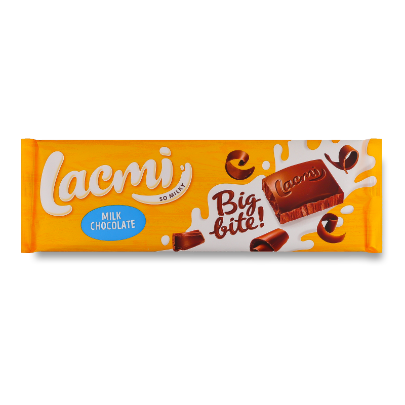 Шоколад Lacmi Big Bite молочний 200г Roshen