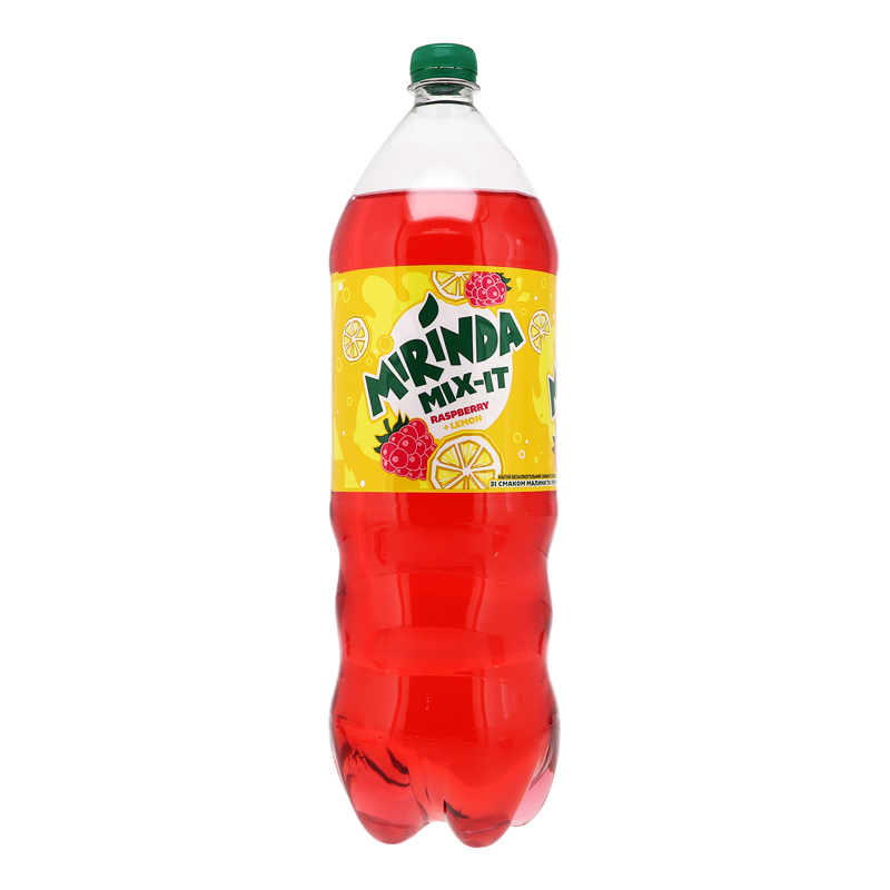Напій безалкогольний сильногазований Raspberry+Lemon Mirinda п/пл