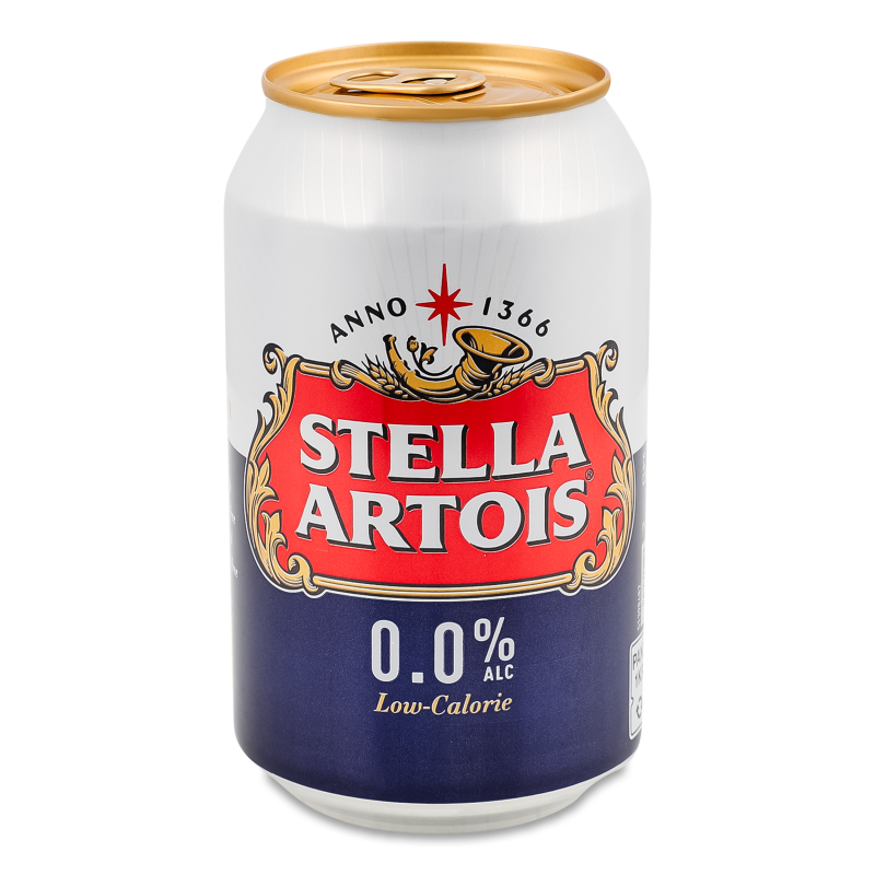 Пиво світле безалкогольне 0,33л ж/б Стелла Артуа