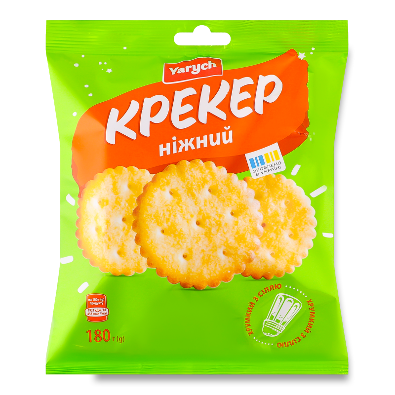 Крекер Ніжний 180г Ярич