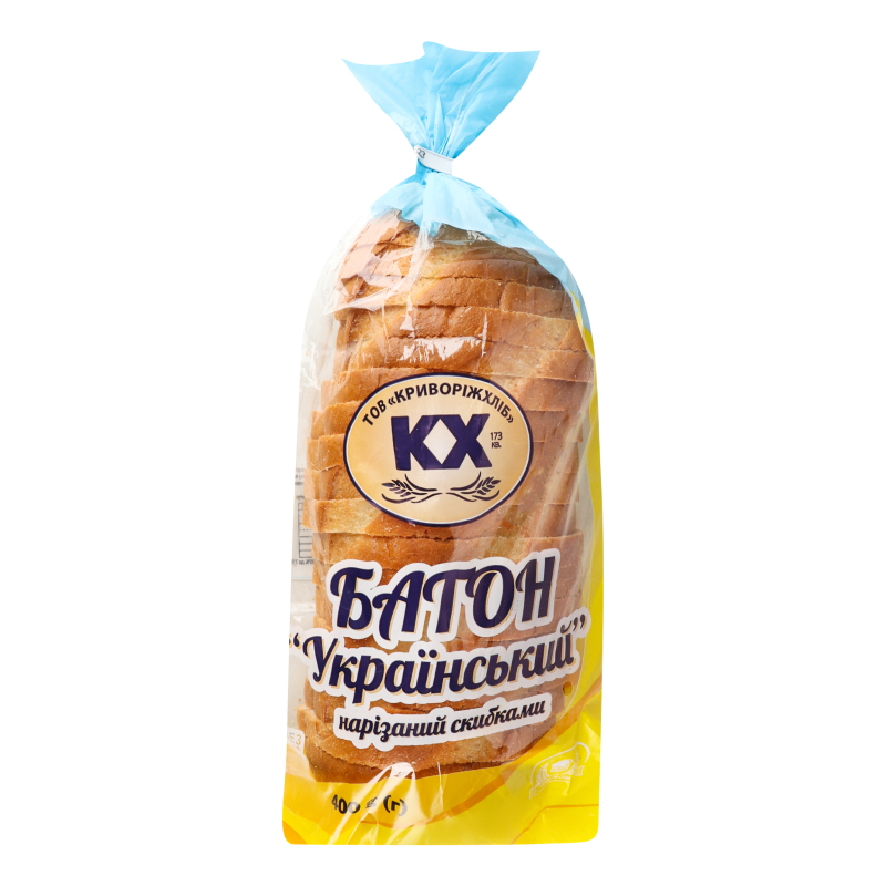 Батон нарізний Український Криворіжхліб м/у