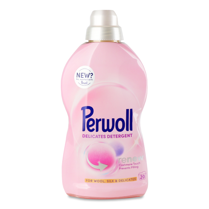 Засіб д/прання Ренью Делікат д/вовни шовку та делікатних тканин рідкий 1л Перволл