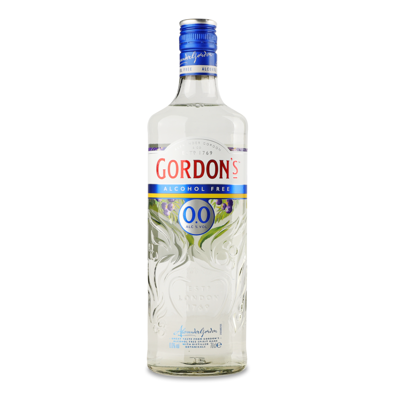Джин безалкогольний 0,7л Гордонс