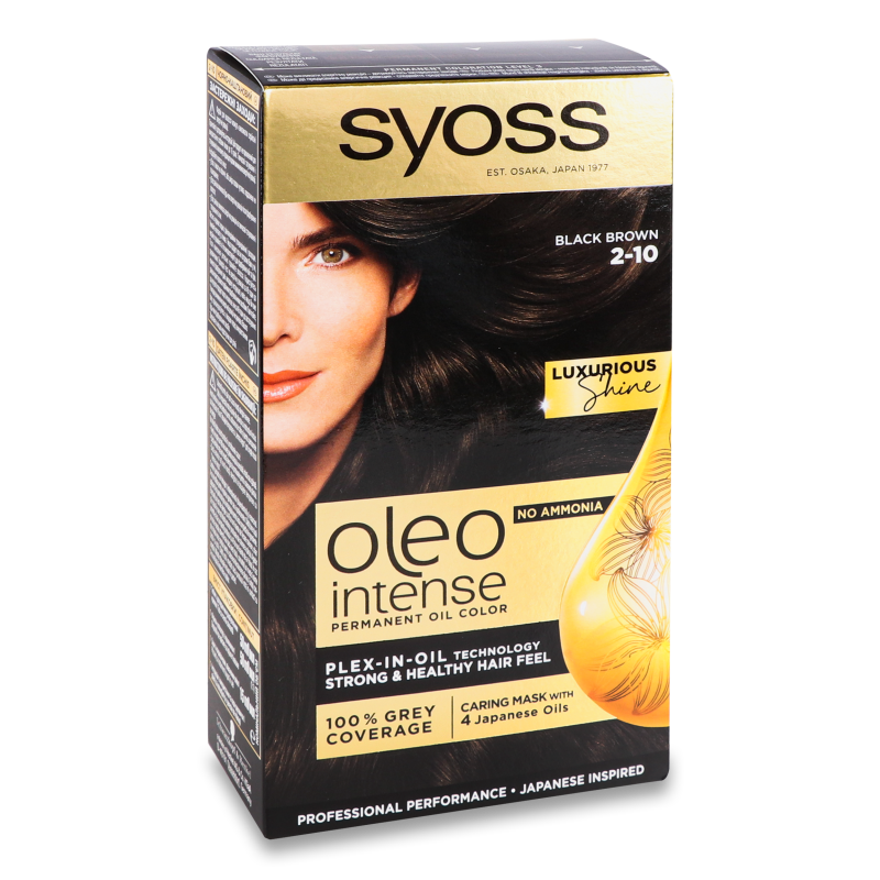 ФарбаД/вол2-10Чорно-каштановийСйоссОлео