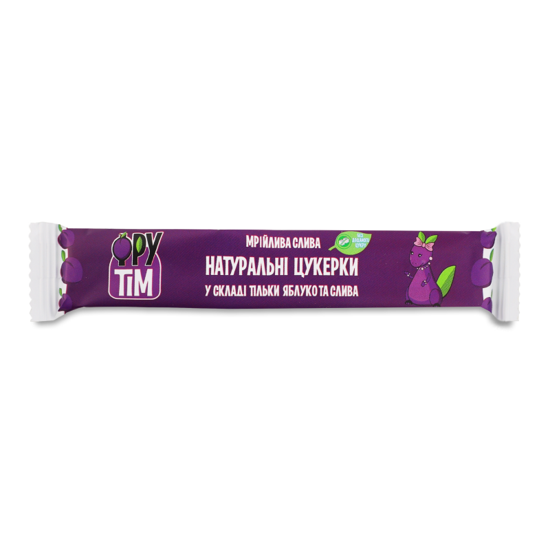 Цукерка Мрійлива слива яблучно-сливова натуральна 20г Фрутім