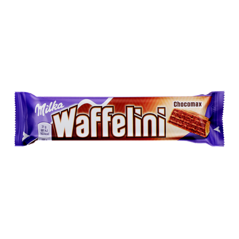 Вафля с какао в молочном шоколаде Waffelini Chocomax Milka м/у 31г ...