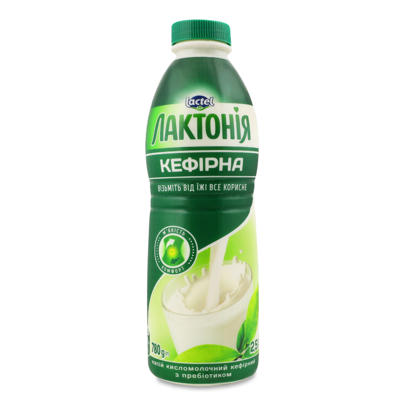 Продукт кефірний Лактонія кефірна 2,5% 780г пет Лактонія