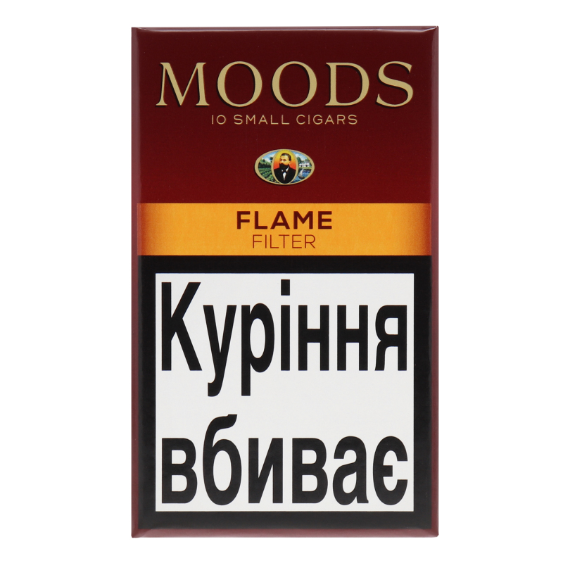 Сигары с фильтром Moods Flame 10шт Moods (4004018932632): купить в