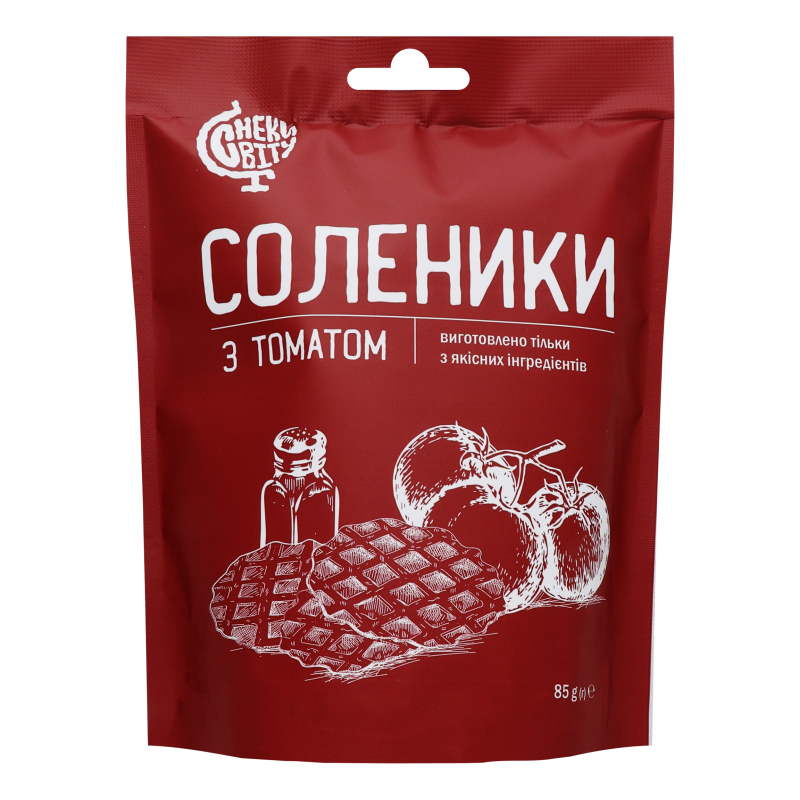 Снеки с томатом Соленики д/п 85г Соленики(4820213820044): купить в ...
