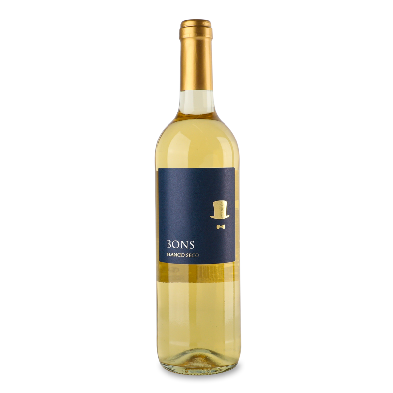Вино біле сухе 12% 0,75л Bons