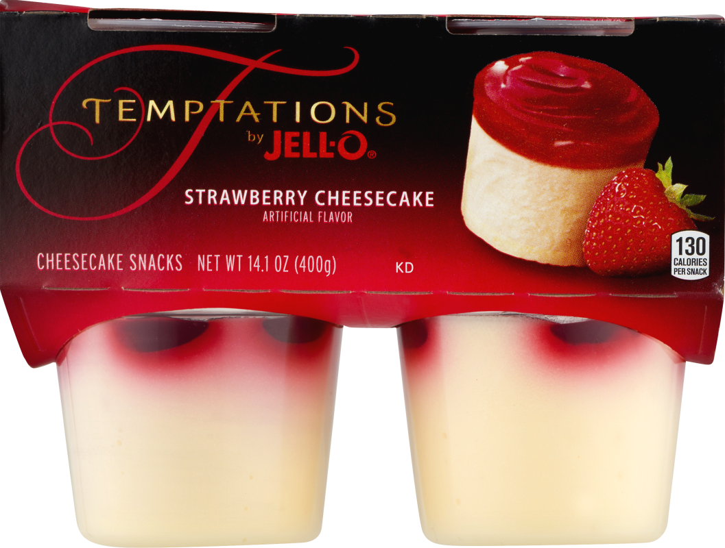 Tempations by JELLO Strawberry Cheesecake 4 CT Temptations by JELLO(43000051061) customers