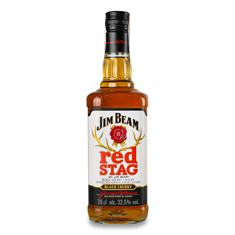 Лікер міцний Red Stag Black Cherry 32,5% 0,7л Jim Beam
