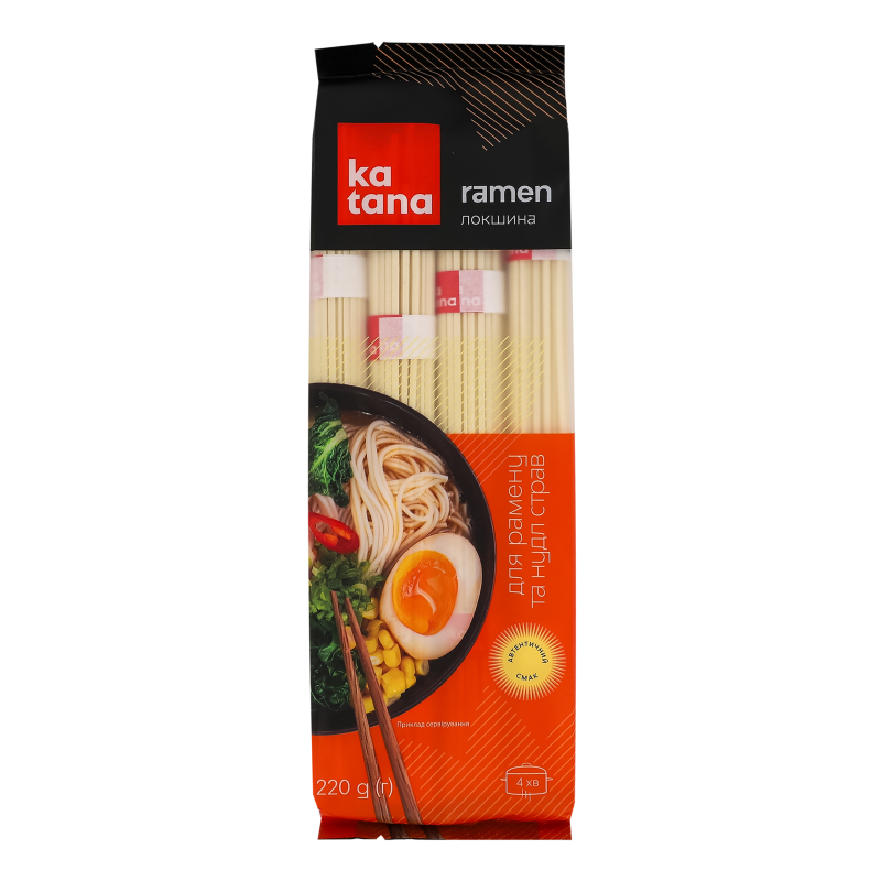 Локшина для рамену та нудл страв Ramen Katana м/у