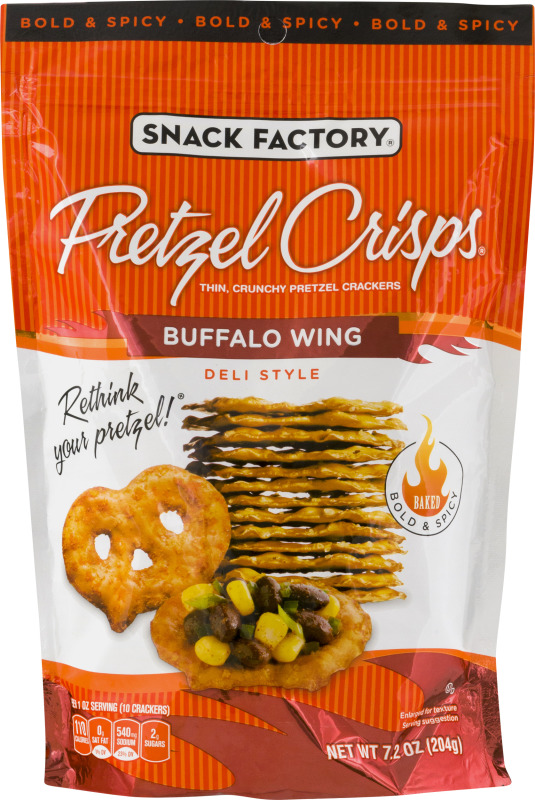 Snack Factory Pretzel Crisps Buffalo Wing Snack Factory(49508006121