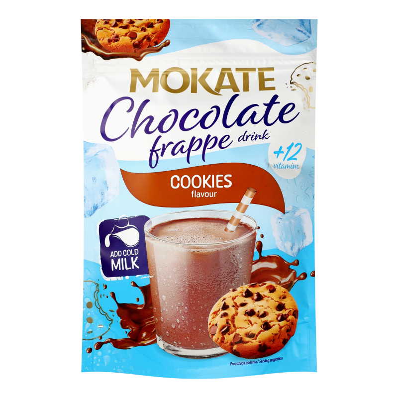 Напиток шоколадный Cookies Frappe Mokate д/п 104г Mokate