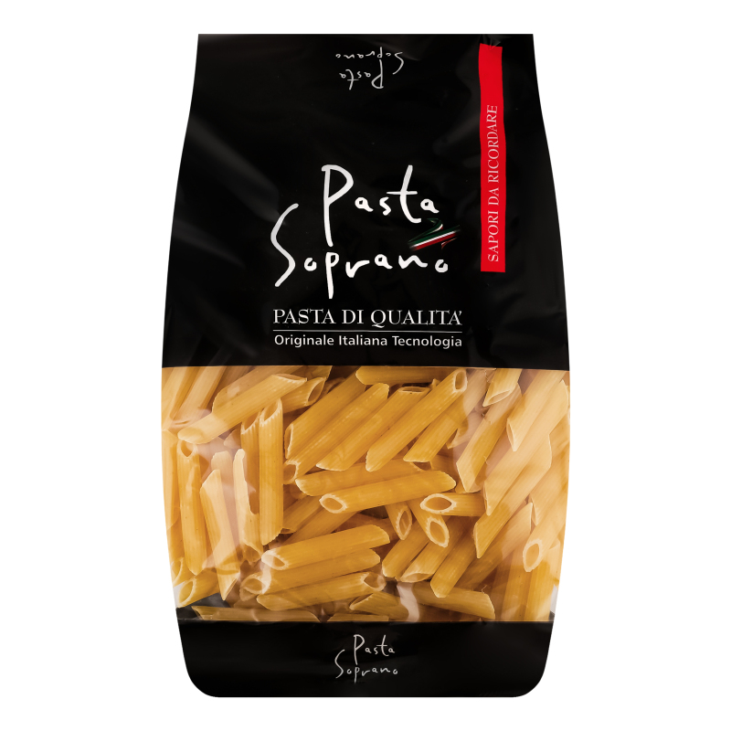 Вироби макаронні Перо №131P Pasta Soprano м/у