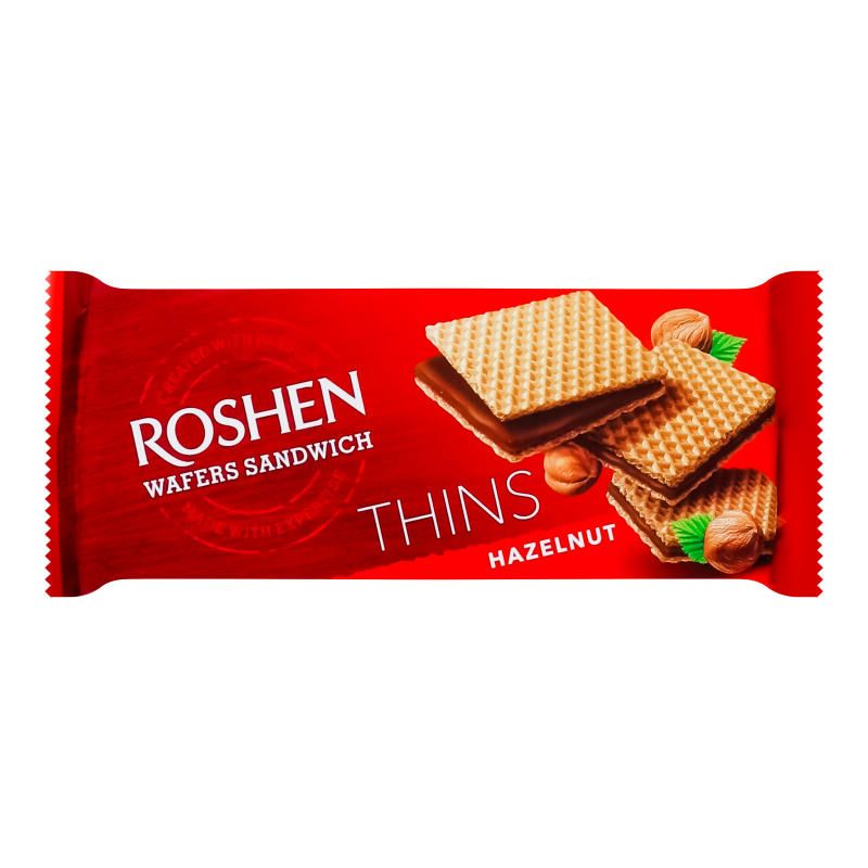 Вафлі Hazelnut Sandwich Thins Roshen м/у