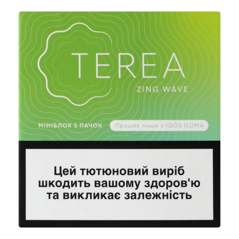 茶 Teressa Изделие табакосодержащее для электрического нагревания с фильтром