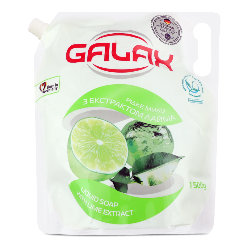 Мило рідке Екстракт лайма 1500г д/п Галакс