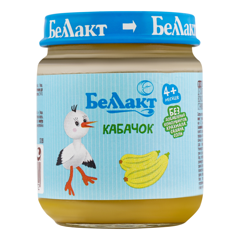 Пюре для детей от 4мес Кабачок Беллакт с/б 100г Беллакт(14814716000079 ...