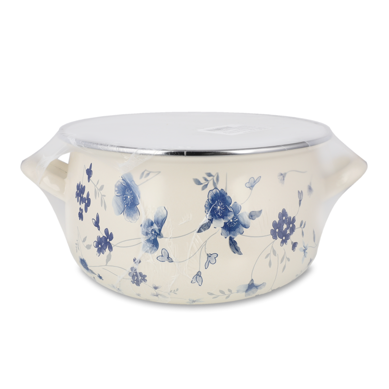 Каструля Квіти 5л емальована Афіон