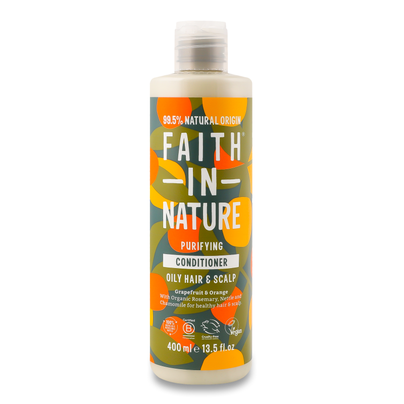 Кондиціонер д/волосся з грейпфрутом та апельсином 400мл Faith in Nature
