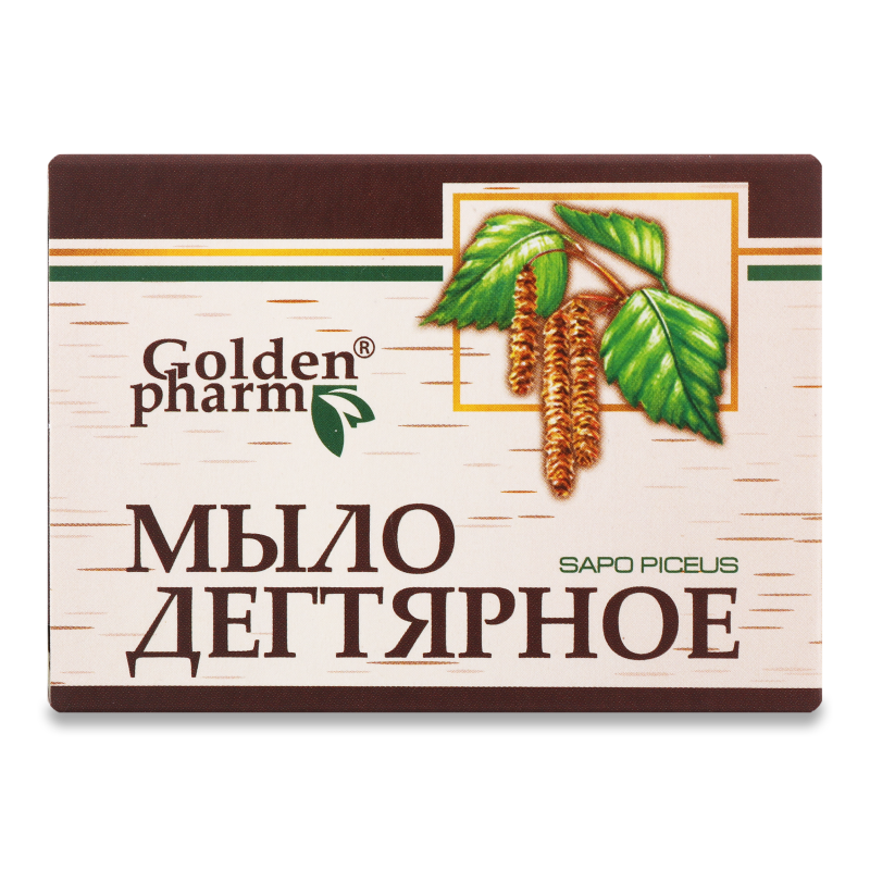 Мило Дігтярне 70г Голден фарм
