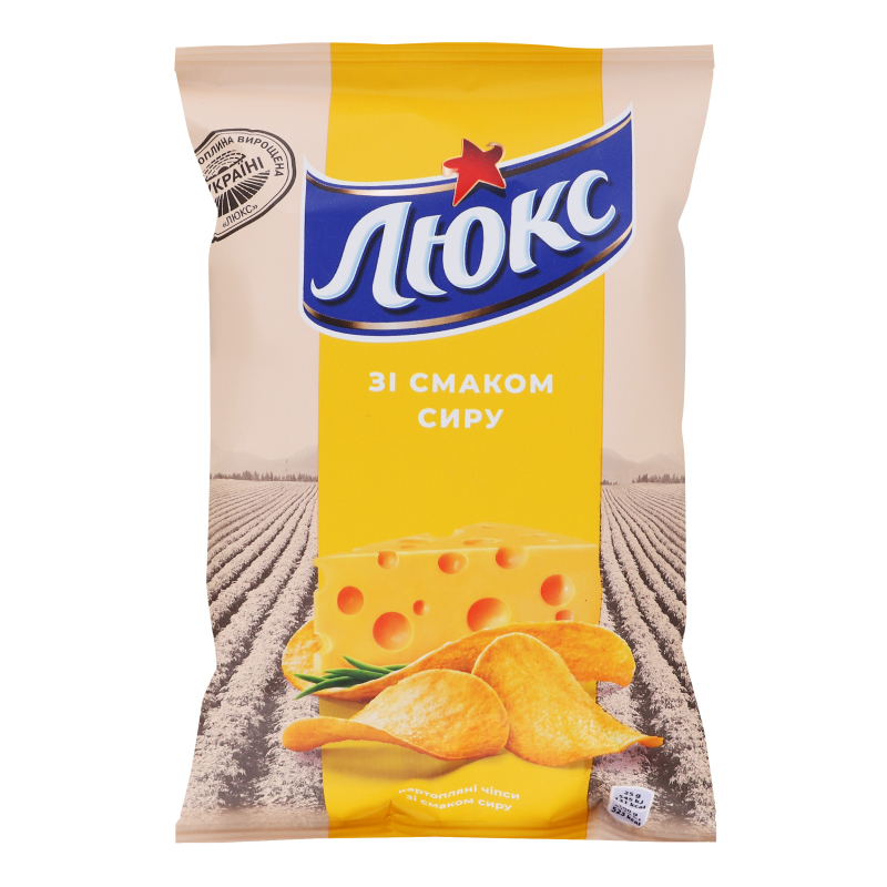 Чіпси картопляні Сир Люкс м/у