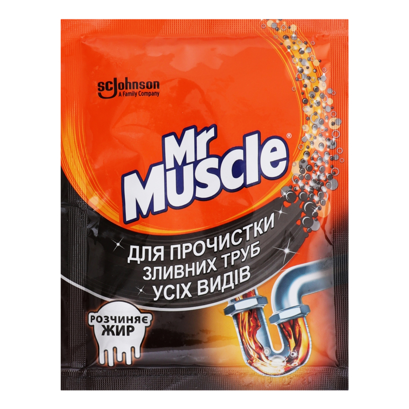 Засіб чистячий д/труб Містер Мускул 70г Mr.Muscle 4823002000177: купить ...